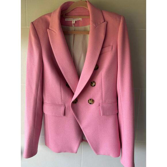 VERONICA BEARD Miller
Dickey Jacket PINK Womens
Blazer size 4 - Picture 11 of 12